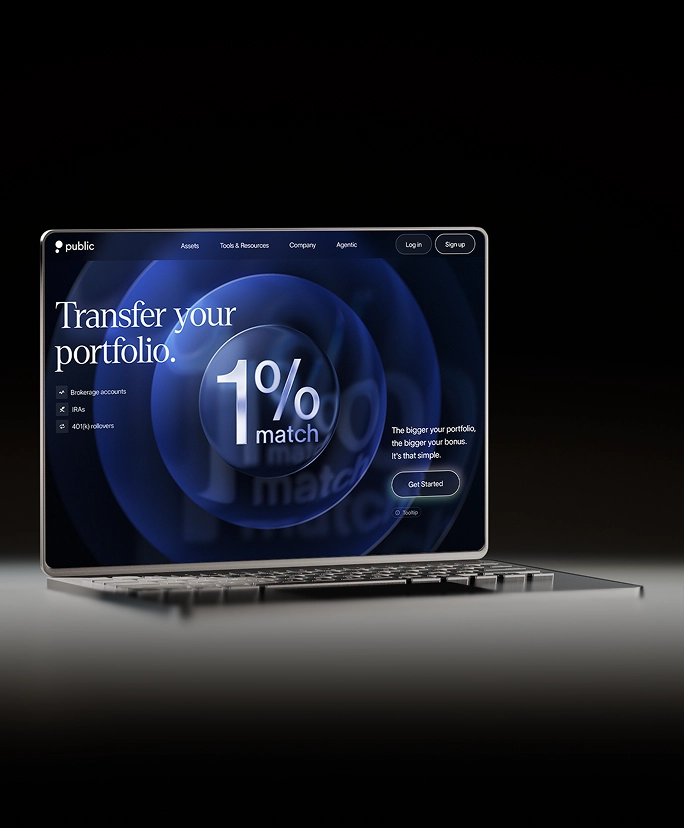 Transfer your portfolio