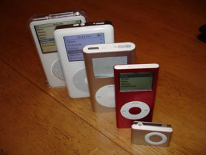 iPod lineup