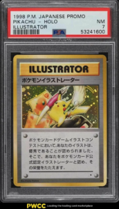 1998 Pokmon Japanese Promo Holo Illustrator Pikachu