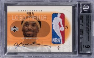 2002-03 Upper Deck Kobe Bryant Autograph Logoman #KBNBA